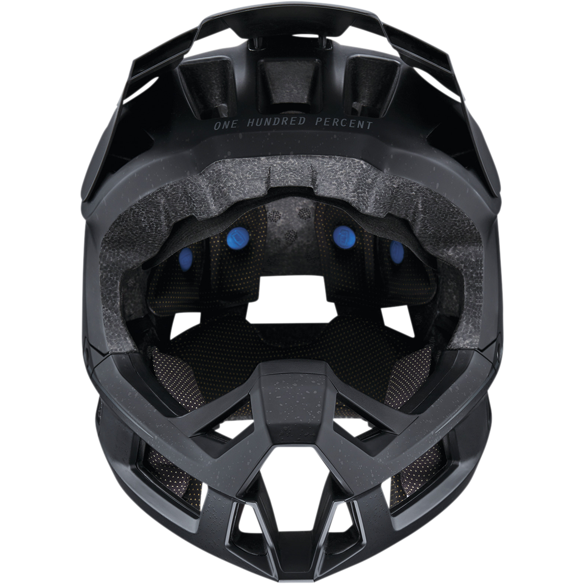 100% Trajecta Helmet - Fidlock - Black - Small 80003-00001