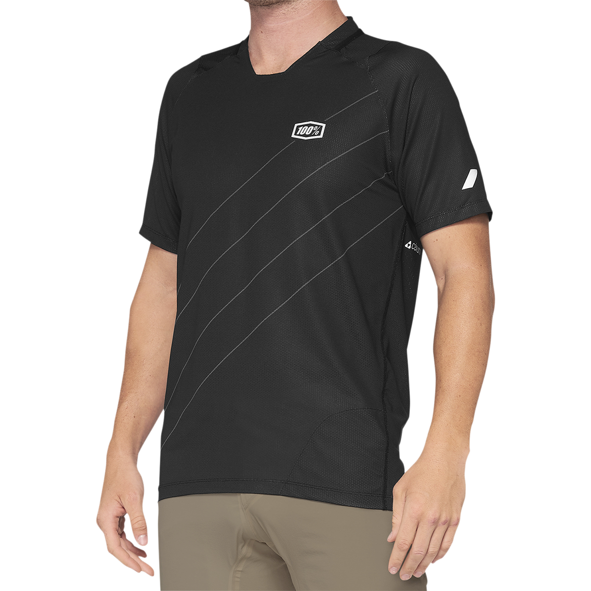 100% Celium Jersey - Gray/Black - XL 41204-290-13