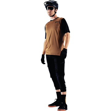 100% Ridecamp Jersey - Terracotta/Black - Large 40027-00017