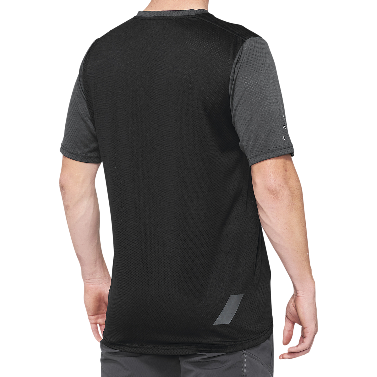 100% Ridecamp Jersey - Charcoal/Black - Large 40027-00007