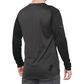 100% Ridecamp Jersey - Long-Sleeve - Black/Charcoal - Small 40028-00000