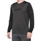 100% Ridecamp Jersey - Long-Sleeve - Black/Charcoal - Small 40028-00000