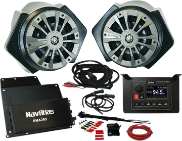 NAVATLAS Audio Kit - Zone 2 - Turbo S RZR1ZONE2S