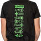 TECMATE Optimate Speed Therapy T-Shirt - Black - Large TA-243BL