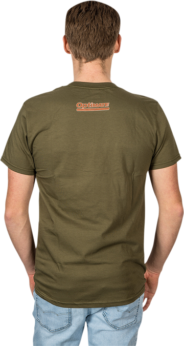 TECMATE Optimate Dirt Therapy T-Shirt - Military Green - XL TA-240MG