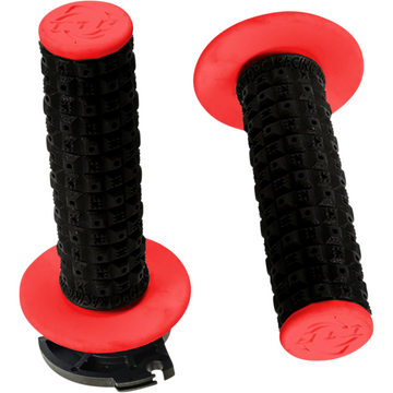 TORC1 Grips - Defy - Lock-On - Black/Red 2650-0204