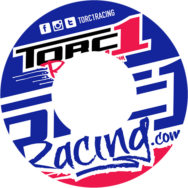 TORC1 Grip Donuts - Blue/Red 8112-0304