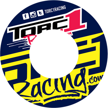 TORC1 Grip Donuts - Yellow/Blue 8112-0603