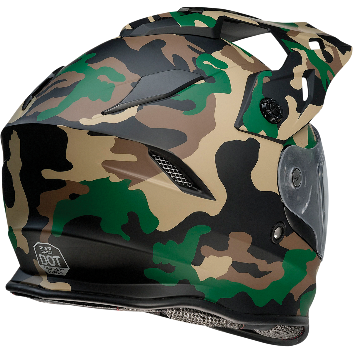 Z1R Range Helmet - Camo - Woodland - Small 0140-0082