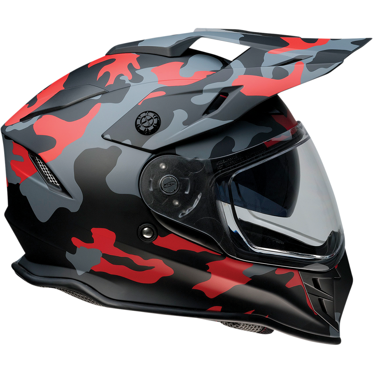 Z1R Range Helmet - Camo - Red - XL 0140-0097