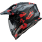 Z1R Range Helmet - Camo - Red - Medium 0140-0095