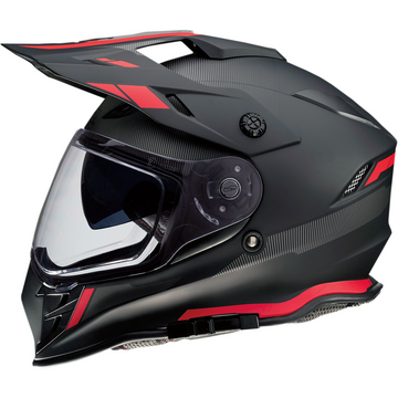 Z1R Range Helmet - Uptake - Black/Red - Medium 0140-0015