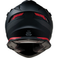 Z1R Range Helmet - Uptake - Black/Red - Medium 0140-0015