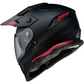 Z1R Range Helmet - Uptake - Black/Red - Medium 0140-0015