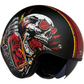 Z1R Saturn Helmet - Devil Made Me - Black/Red - XL 0104-2820