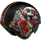 Z1R Saturn Helmet - Devil Made Me - Black/Red - XL 0104-2820