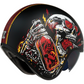 Z1R Saturn Helmet - Devil Made Me - Black/Red - XL 0104-2820