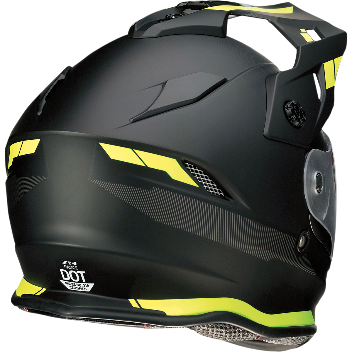 Z1R Range Helmet - Uptake - Black/Hi-Viz - Medium 0140-0003