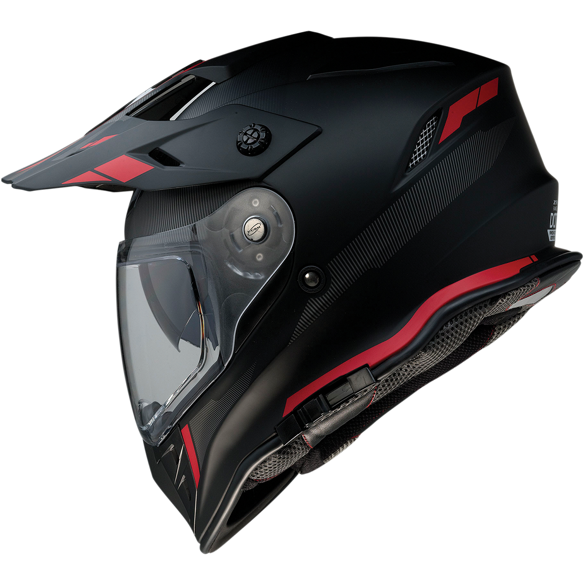 Z1R Range Helmet - Uptake - Black/Red - Large 0140-0016