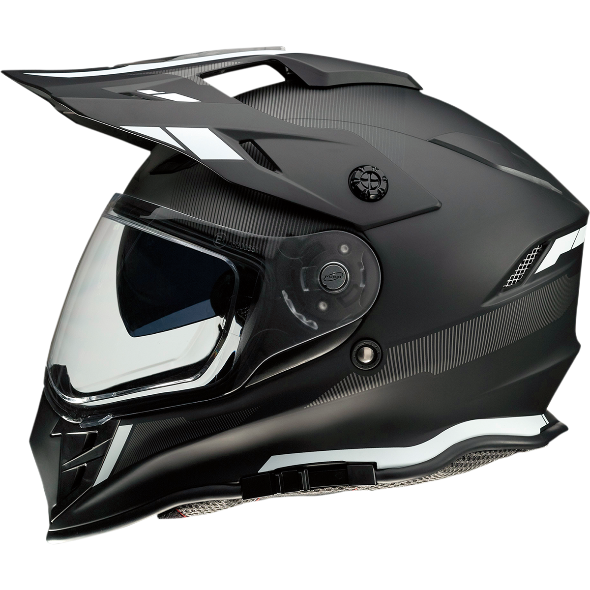 Z1R Range Helmet - Uptake - Black/White - Large 0140-0010