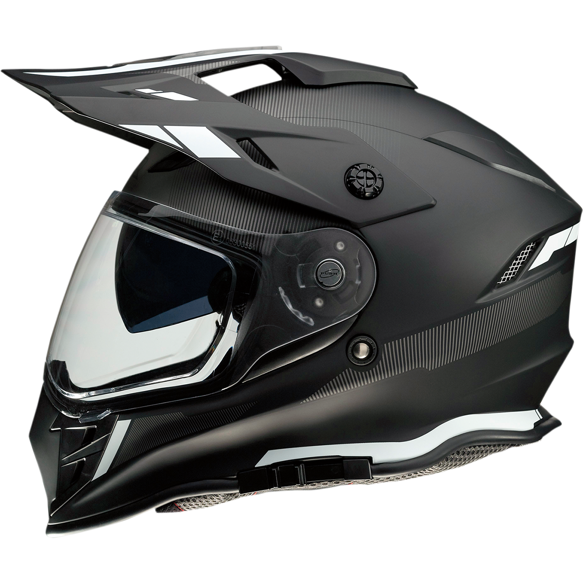 Z1R Range Helmet - Uptake - Black/White - 2XL 0140-0012