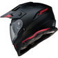 Z1R Range Helmet - Uptake - Black/Red - Large 0140-0016