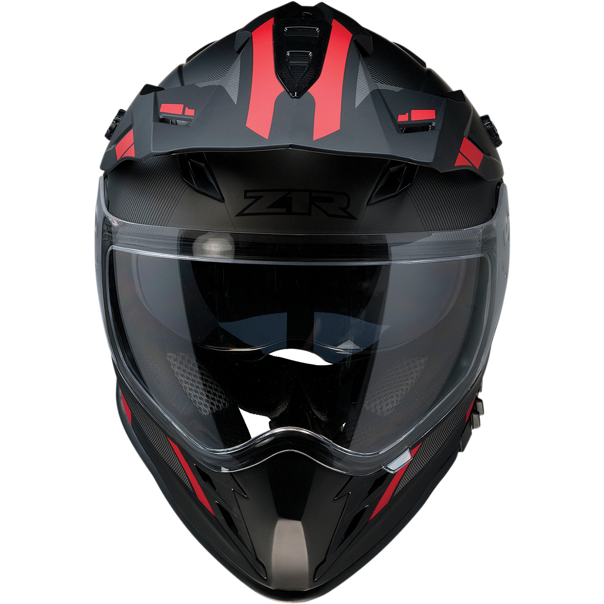 Z1R Range Helmet - Uptake - Black/Red - Large 0140-0016