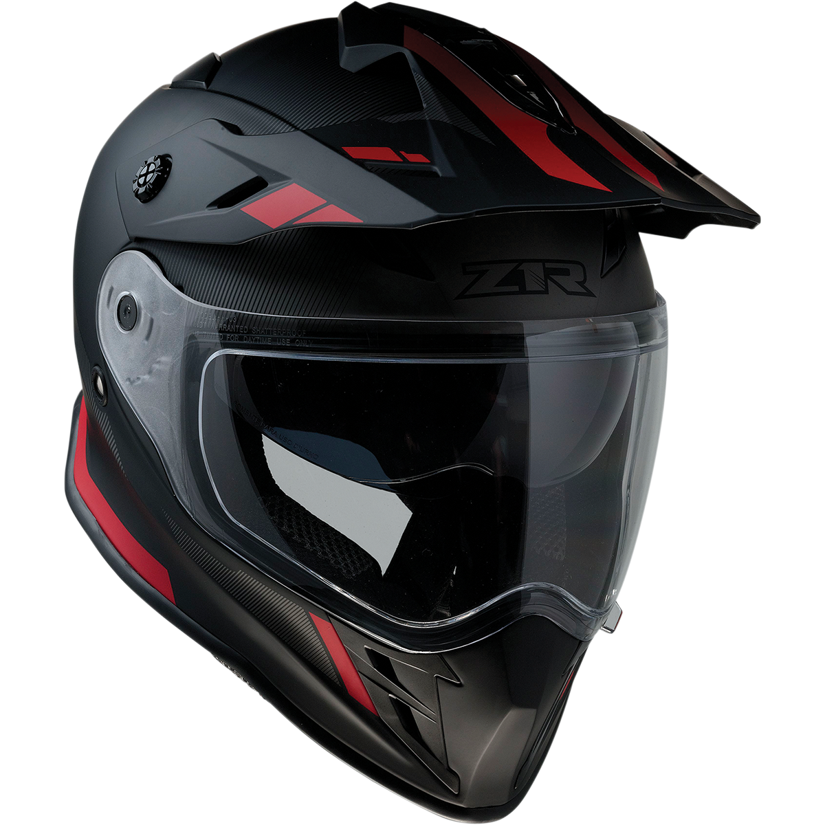 Z1R Range Helmet - Uptake - Black/Red - Large 0140-0016