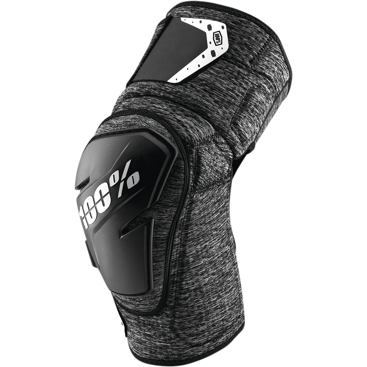 100% Fortis Knee Guards - Gray/Black - S/M 70007-00003