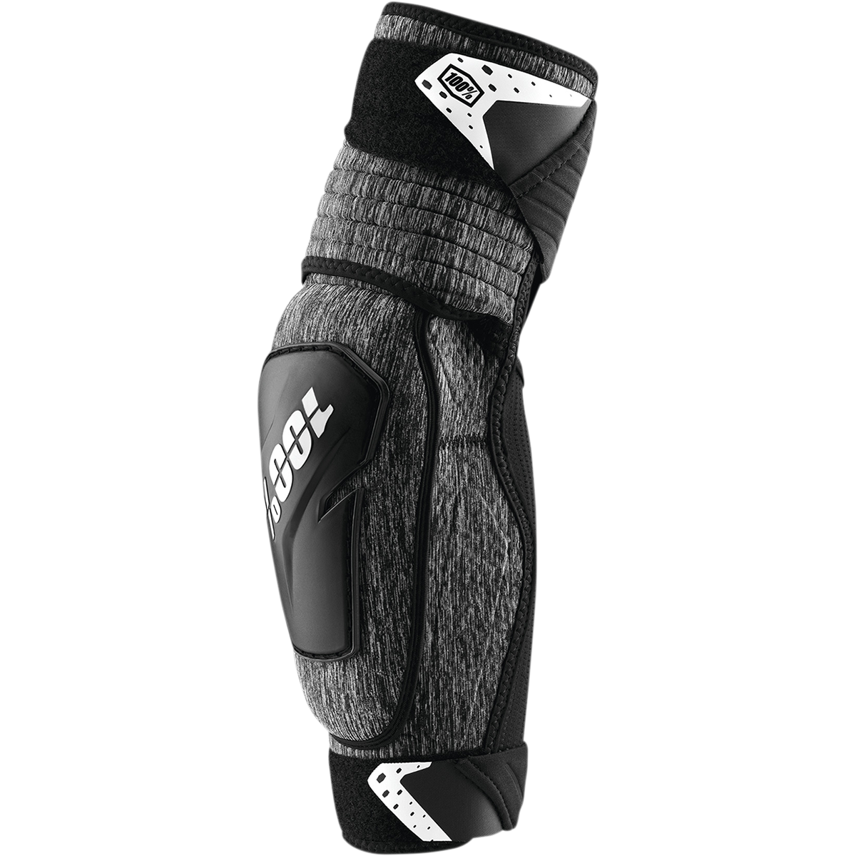 100% Fortis Elbow Guards - Gray/Black - S/M 70006-00003