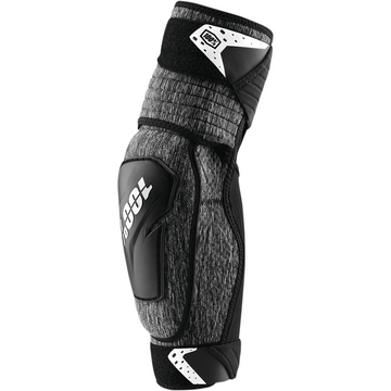 100% Fortis Elbow Guards - Gray/Black - S/M 70006-00003