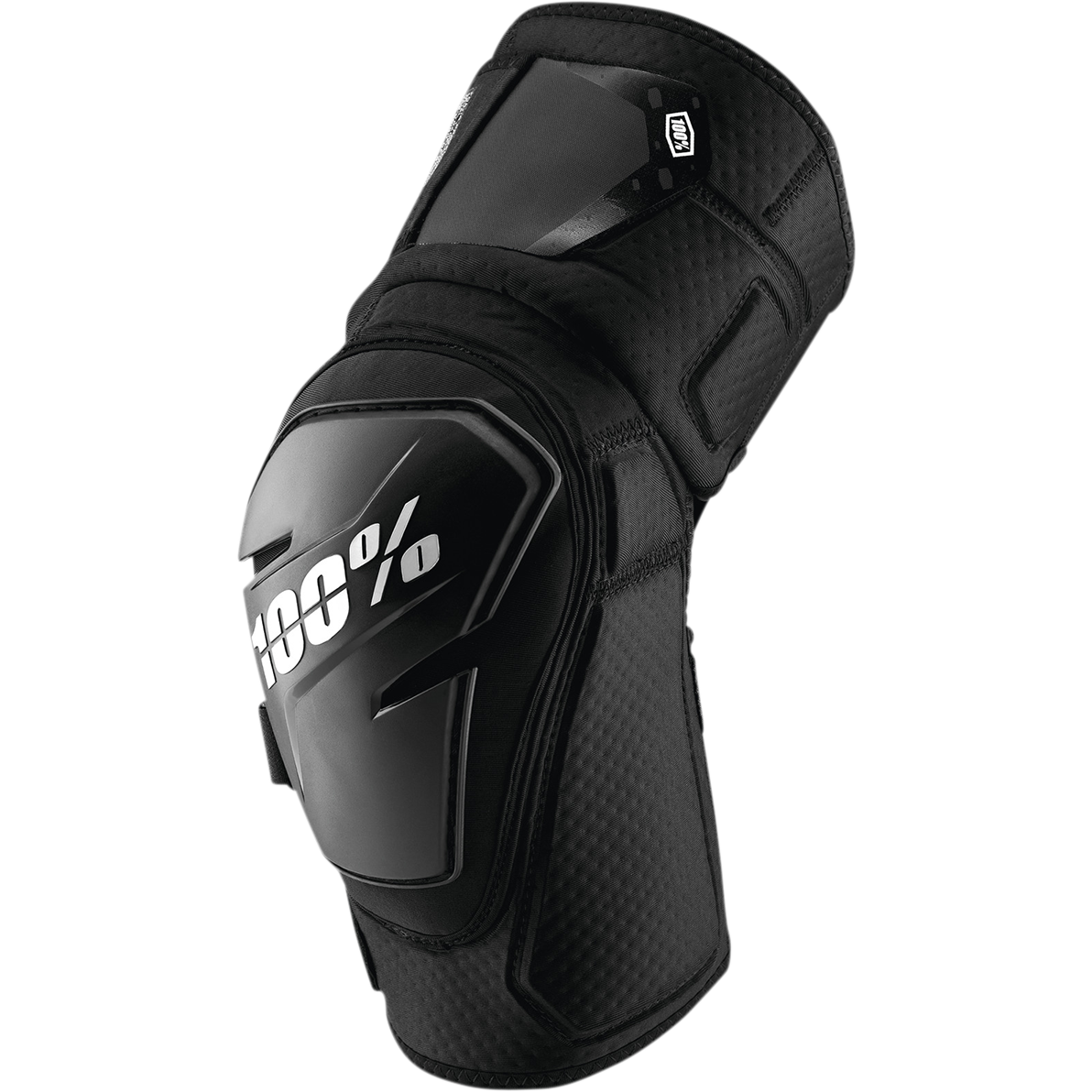 100% Fortis Knee Guards - Black - S/M 70007-00001