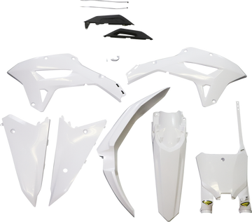CYCRA 5 Piece Replica Body Kit - Black/White - CRF 250RX/450RX 1CYC-9432-237
