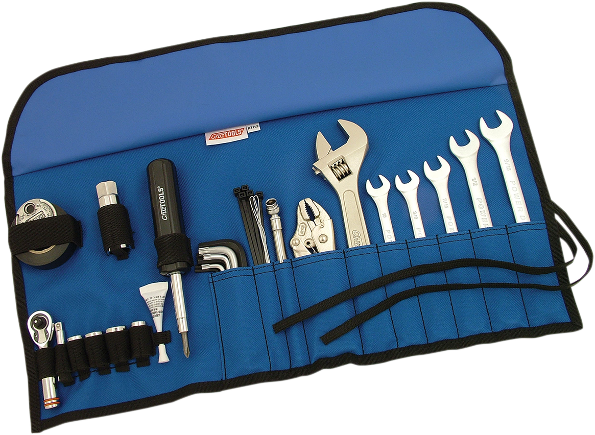 CRUZTOOLS Tool Kit - Roll-Up - Combination - Harley Davidson RTH3