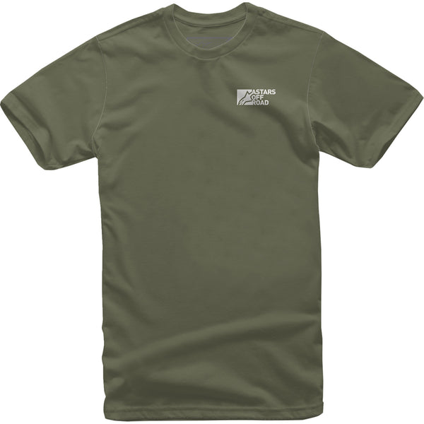 Alpinestars Painted T-Shirt - Military Green - Medium 1232-72224-690M