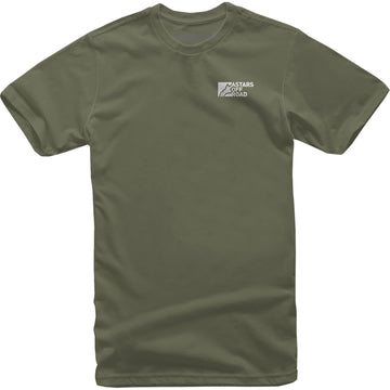 ALPINESTARS Painted T-Shirt - Military Green - Large 1232-72224-690L