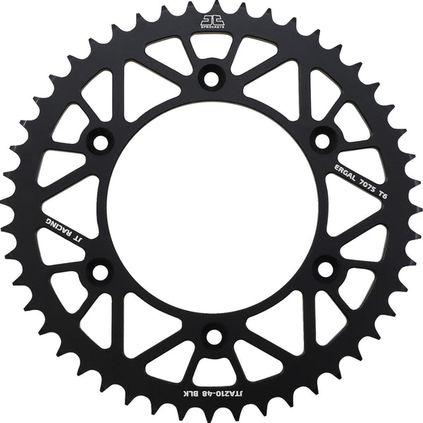 JT Sprockets Rear Sprocket - Honda/Beta - Black - 48 Tooth JTA210.48BLK