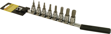 CRUZTOOLS Socket Bit Set - Hex - Metric ME38HBS