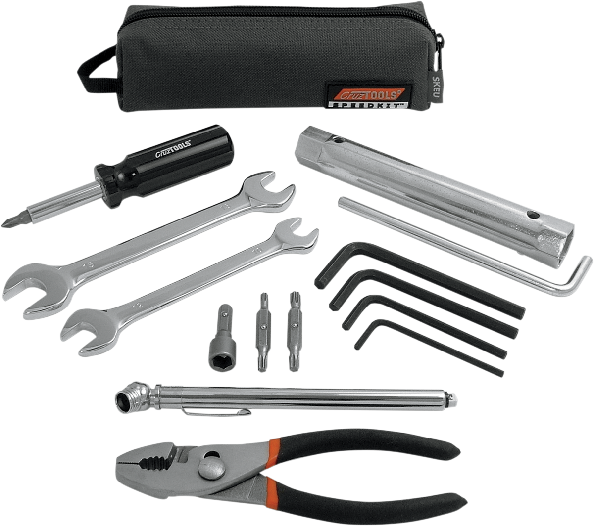 CRUZTOOLS Tool Kit - Ultra-Compact - Zipper Pouch - BMW/KTM/Triumph SKEU