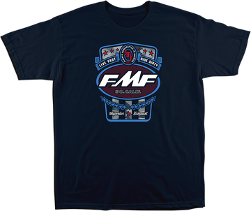 FMF Victory T-Shirt - Navy - Medium FA21118910NVMD