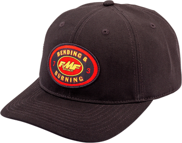 FMF Burning Hat - Black - One Size FA21196907BLK