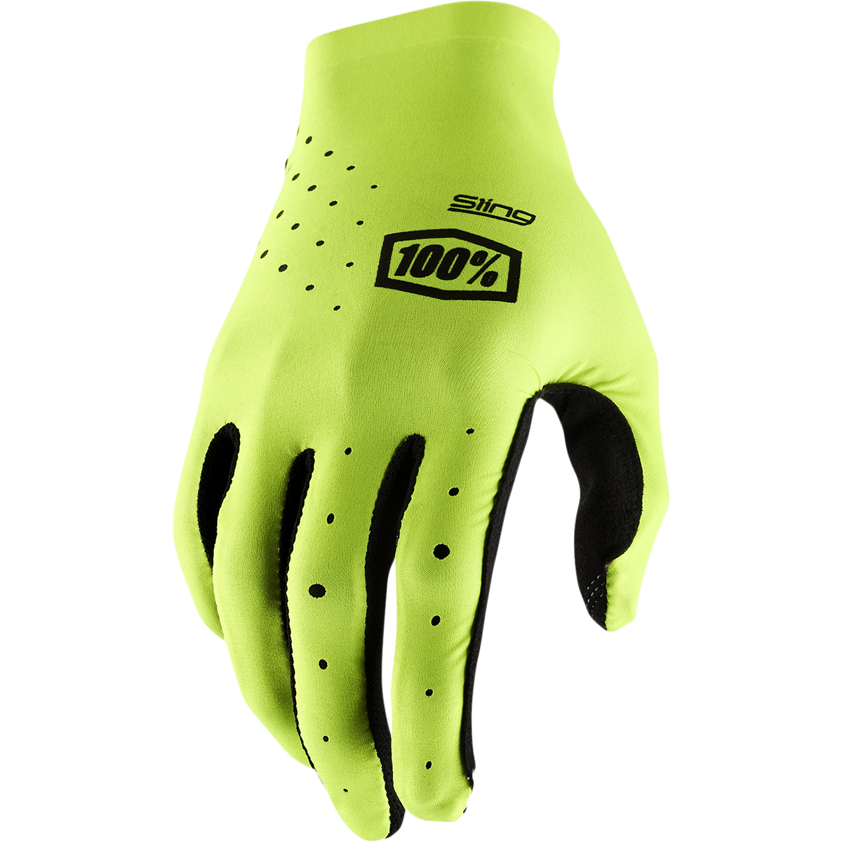 100% Sling MX Gloves - Fluorescent Yellow - Small 10023-00005