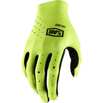 100% Sling MX Gloves - Fluorescent Yellow - Medium 10023-00006