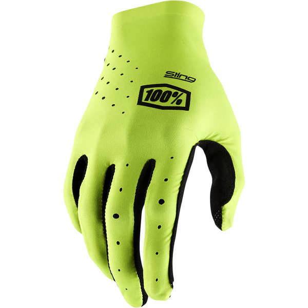 100% Sling MX Gloves - Fluorescent Yellow - XL 10023-00008