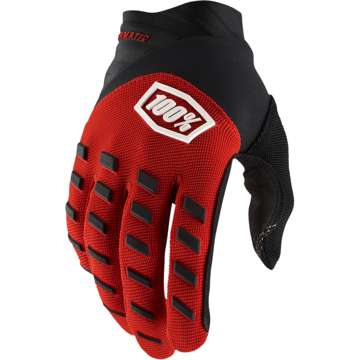 100% Youth Airmatic Gloves - Red/Black - Medium 10001-00009