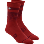100% Advocate Socks - Cherry/Brick - Small/Medium 24017-419-17