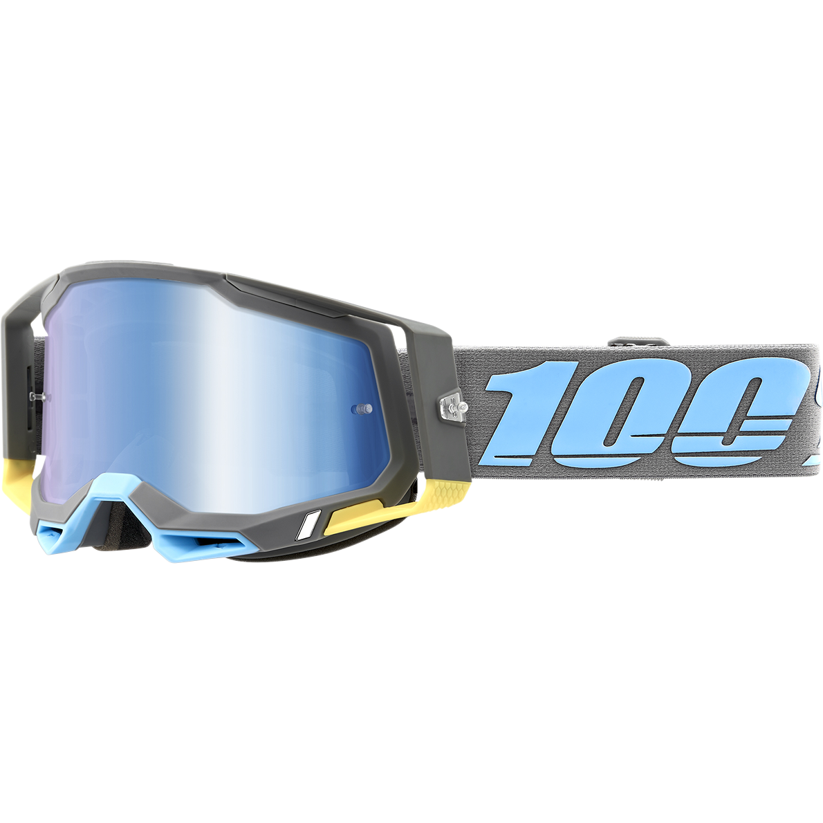 100% Racecraft 2 Goggles - Trinidad - Blue Mirror 50010-00008