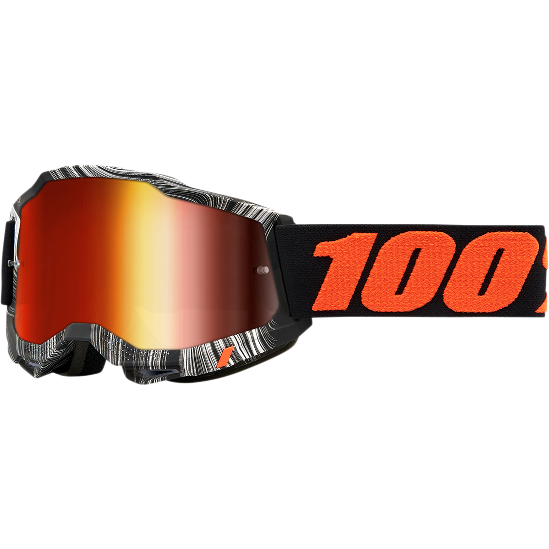 100% Accuri 2 Goggles - Geospace - Red Mirror 50014-00008