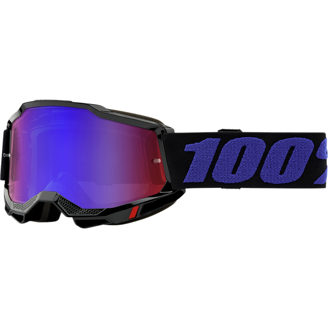 100% Accuri 2 Goggles - Moore - Red/Blue Mirror 50014-00009