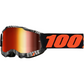 100% Youth Accuri 2 Goggles - Geospace - Red Mirror 50025-00004